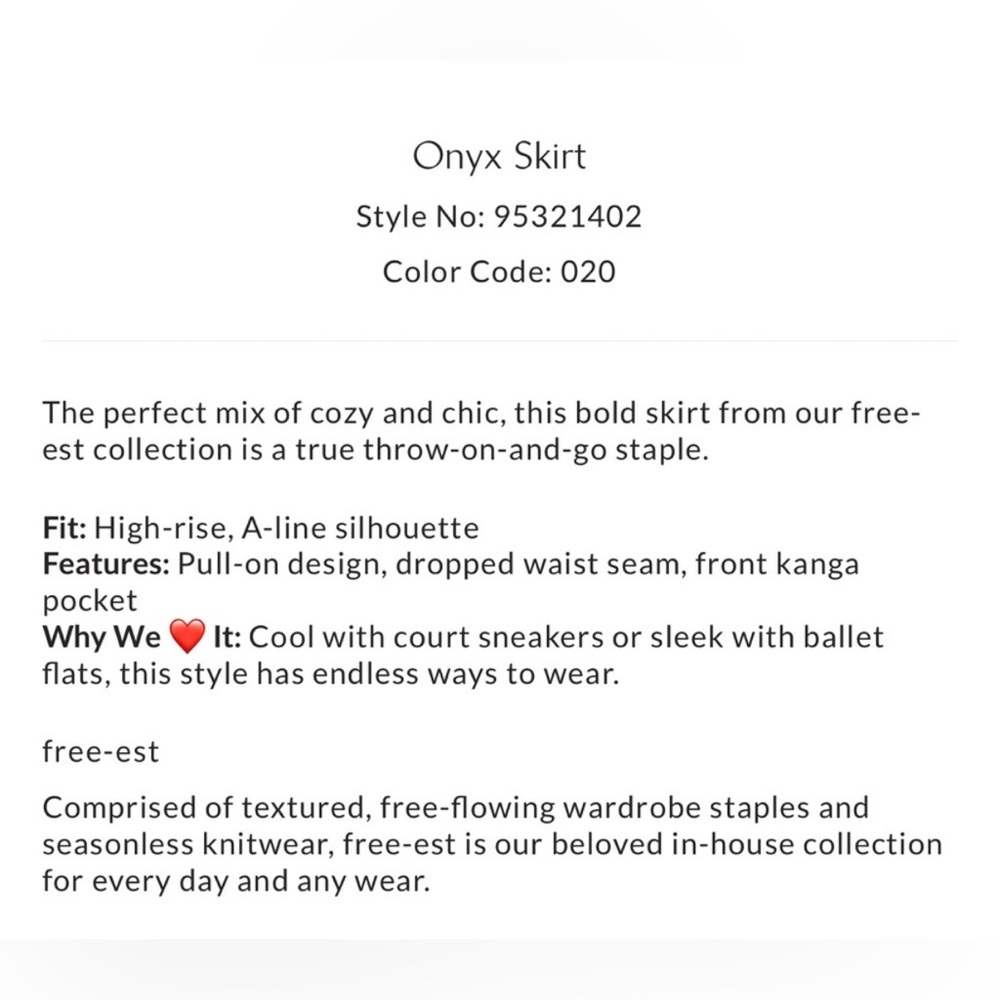 NWT Set Free People free-est Odessa Pullover & Onyx Skirt in Latte/Clay Size S - Picture 8 of 15